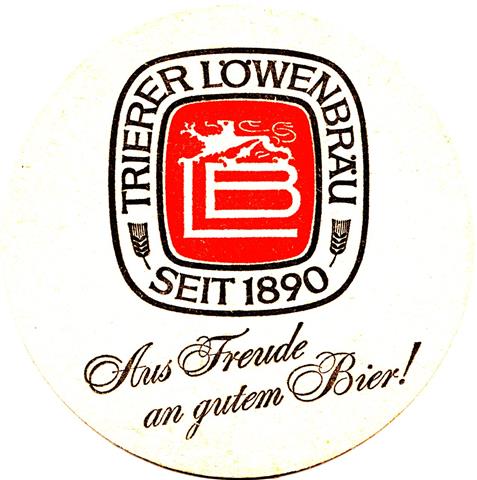 trier tr-rp lwen rund 2a (215-aus freude an-schwarzrot) 